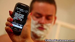 Classy Glam Whore Sprayed with Hot Cum