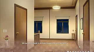 Summer Clover Harem Hentai Game Ep 8 Caught Half Naked with Huge Bonner