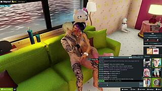 3Dxchat Lolivix Anime Girl Scene