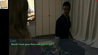 Hey, this wife and stepmother play a naughty game in 3D 😏.