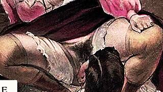 Check out these vintage erotic drawings!