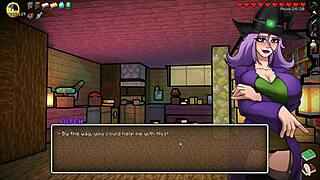 Witch Tests Potion For Giant Cock Growth