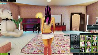 3Dxchat Lolivix Anime Girl Scene