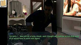 Hey, this wife and stepmother play a naughty game in 3D 😏.