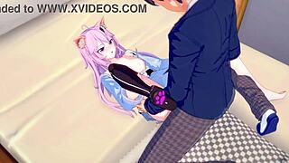 Nyanners in 3D: The ultimate adult cartoon experience with the popular anime girl group