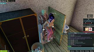 3Dxchat Lolivix Anime Girl Scene