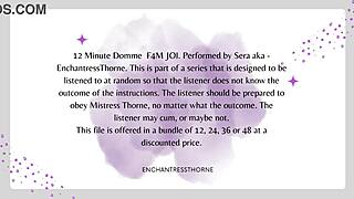 Femdom Goddess Commands Intense Jerk Off Session for Orgasm