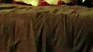 wife masturbates with 10 inch vibrator reaching wet orgasm in voyeur amateur scene