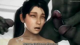 Cum in mouth compilation with monster cocks.