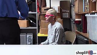 Black Teen 18+ BUSTED by Cop for Stealing Leash