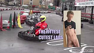 omg, karting kunts, them chav lads racin’ bareback, wild ass action!
