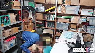 Black Teen 18+ BUSTED by Cop for Stealing Leash