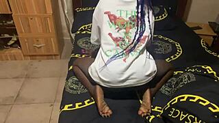 Teen knows how to ride in the hood