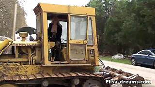 Flashing Milf Slut in Public on a Terrible Day