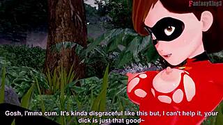 yo, wanna watch elastigirl bang hard on a secret mission? check the full incredibles movie now!