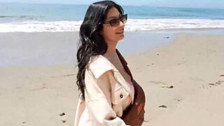 omg, brother's wife drags me to nude beach and cheats with cami strella x lev lieben! 😱