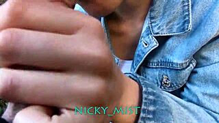 She doesn't resist as I cum in my stepsister's mouth with my monster cock!