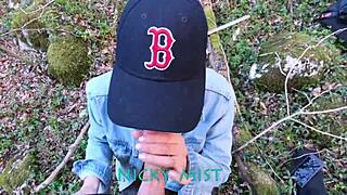 She doesn't resist as I cum in my stepsister's mouth with my monster cock!