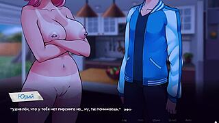 Whoa! Complete gameplay of Life in Woodchester Part 10 with hot footjob action! 😜