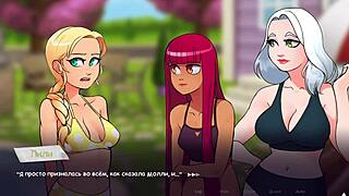 Whoa! Complete gameplay of Life in Woodchester Part 10 with hot footjob action! 😜