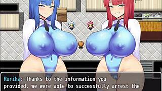 i saw my friends with nipple piercings - ntr police ruri & sakura part 5