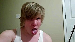 I sucked my friend's cock until we both cummed.