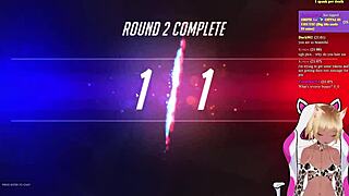 vtuber lewdneko gets spanked while playing overwatch!