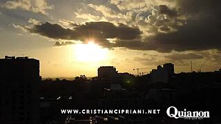 Cristian Cipriani Dominates in Oiled Lingerie Casting on Wild Reality Show