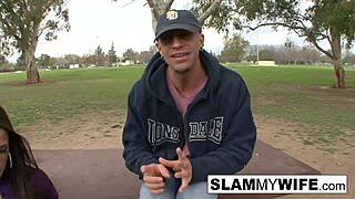 Athletic brunette gets fucked hard 😏