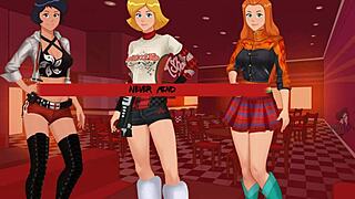 totally spies paprika trainer part 18, spies battling dildos for orgasm 😏