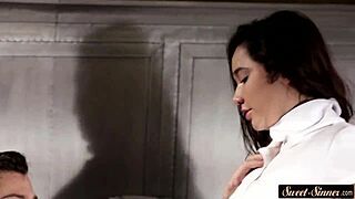 Teen Babe Pussyfucked Hard After Intense Doggystyle Foreplay with Blowjob