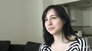 Brooklyn strips down and plays with her sexy body