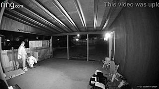 Public Sex Homemade with Wet Pussy Creampie Outdoors