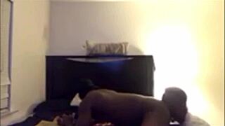 Muscle booty beatdown with bareback blowjob