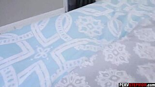 Blonde Milf Stepmom Catches Horny Stepson Masturbating And Gives Blowjob