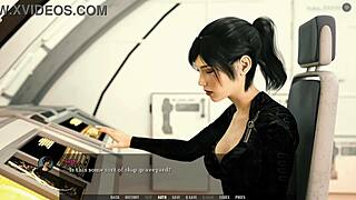 Is that asian girl braless in the void?