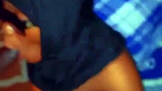 Hijab Milf Boldly Handles My Massive Black Cock