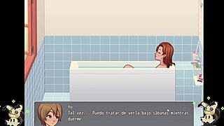 Hentai Game Daily Life - Spying Bathroom Big Ass