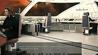 Is that asian girl braless in the void?