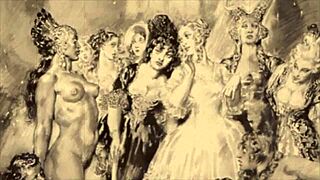 Vintage pornostalgia with retro hairy cartoon vibes for classic fans.