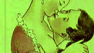 Retro Erotic Art in Vintage Illustration Style