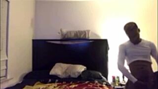 Muscle booty beatdown with bareback blowjob