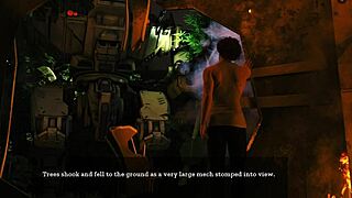 Is that asian girl braless in the void?