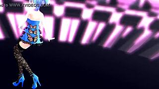 anime hatsune miku in suggestive hentai adventure