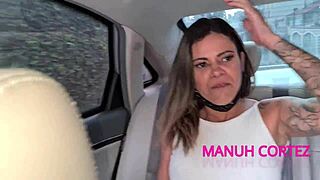 Manuh Cortez blows Uber driver passionately