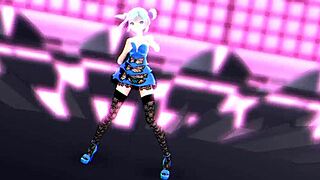 anime hatsune miku in suggestive hentai adventure