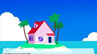 Foxicube Games Android 18 Blowjob Parody Clip