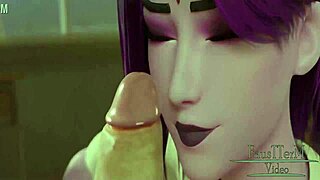 Raven After Class In Cartoon Classroom Setting