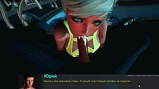 Monster cock ravages slave in wet anal hentai gameplay