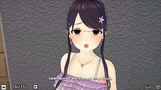 Special Harem Class with Violet in Wild 3D Cartoon Action